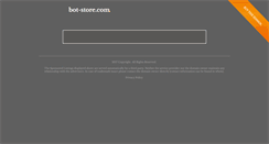 Desktop Screenshot of bot-store.com